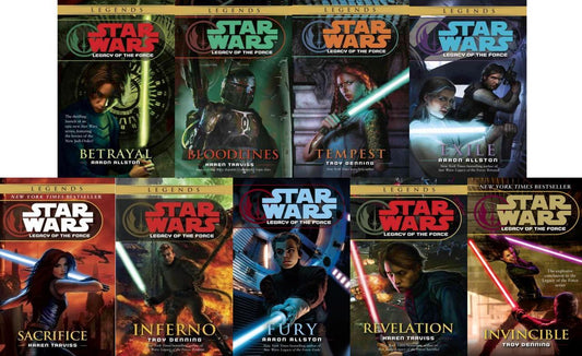 Star Wars: Legacy of the Force(9 books)-AUDIOBOOK/MP3