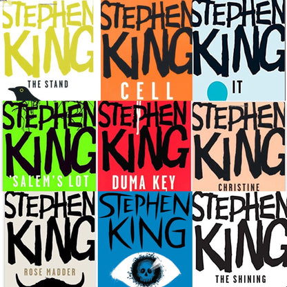 STEPHEN KING SUPERFAN EBOOK COLLECTION- over 50 books-EPUB/MOBI-instant delivery