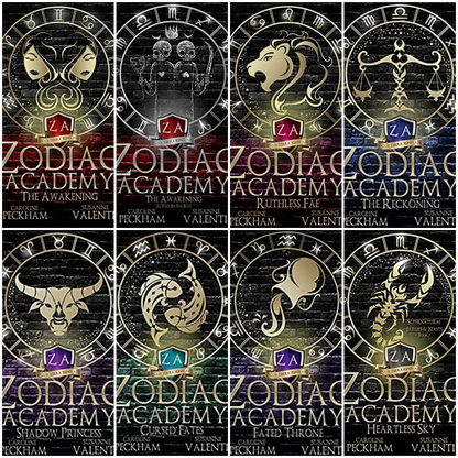 Zodiac Academy Complete Series including novellas(13 books)-AUDIOBOOK/MP3