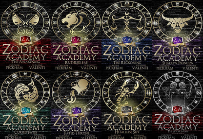 Zodiac Academy Complete Series including novellas(13 books)-AUDIOBOOK/MP3