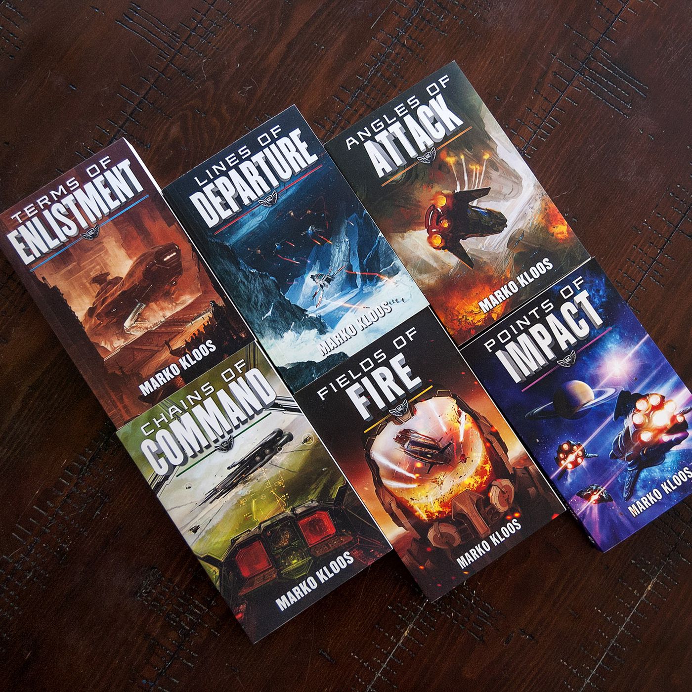 Frontlines Series(9books) Written by Marko Kloos-AUDIOBOOK/MP3