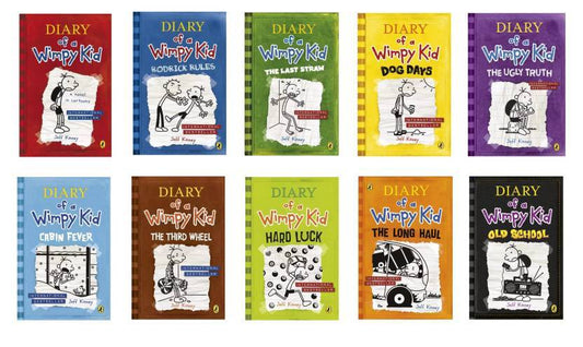 Diary of a wimpy Kid  Collection (1-12 books)Written by:Jeff Kinney-AUDIOBOOK/MP3