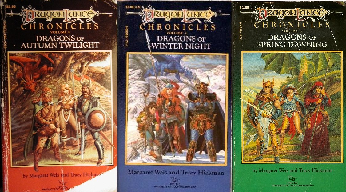 Dragonlance Chronicles series(4 books)  by Margaret Weis-Narrated By  Peter Johnson-AUDIOBOOK/MP3 - ty's cheap DIGITAL audiobook/Etextbook