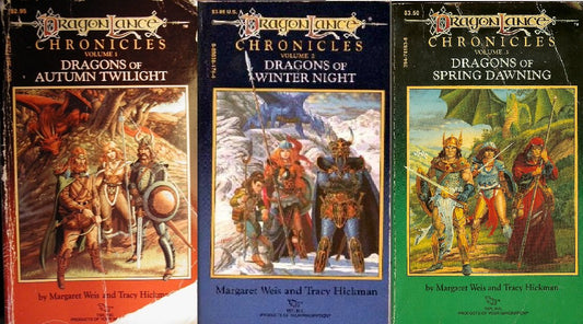 Dragonlance Chronicles series(4 books)  by Margaret Weis-Narrated By  Peter Johnson-AUDIOBOOK/MP3 - ty's cheap DIGITAL audiobook/Etextbook