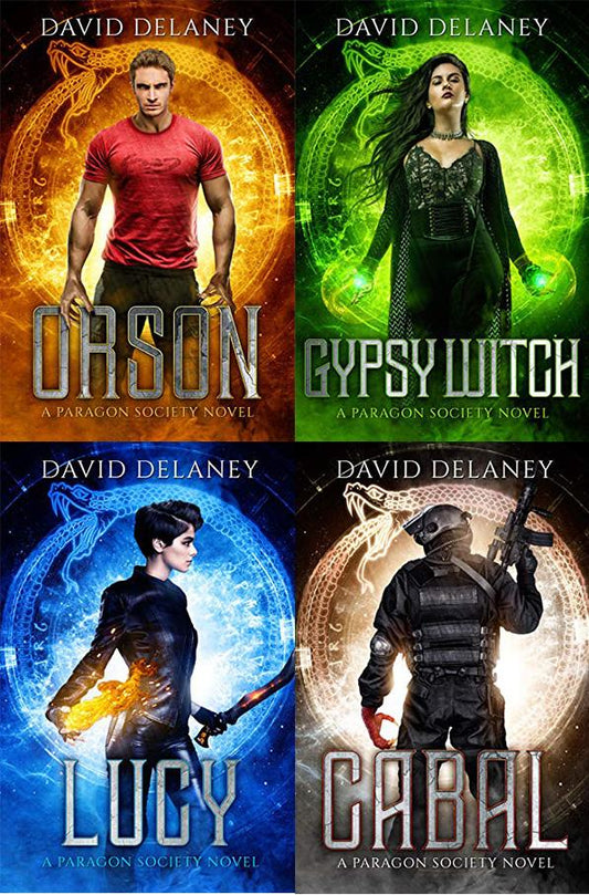 Paragon Society Series(4 books) By: David Delaney-AUDIOBOOK/MP3