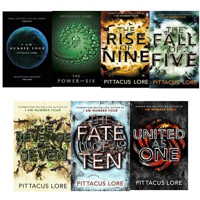 Lorien Legacies novel series By Pittacus Lore(7 books)-AUDIOBOOK/MP3