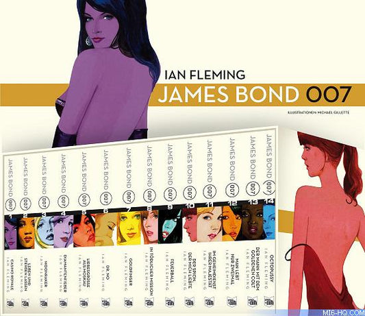 Ian Fleming-James Bond Collection(14books+ 2 bonus book{colonel sun &devil may care})-AUDIOBOOK/MP3