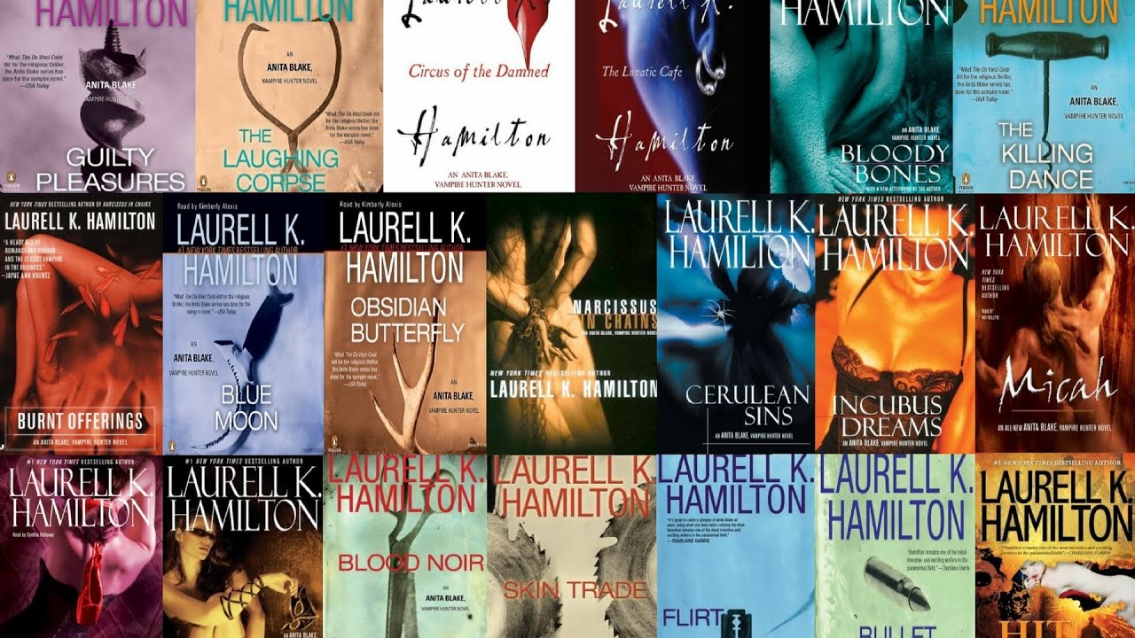 Anita Blake, Vampire Hunter series(33 books)-AUDIOBOOK/MP3