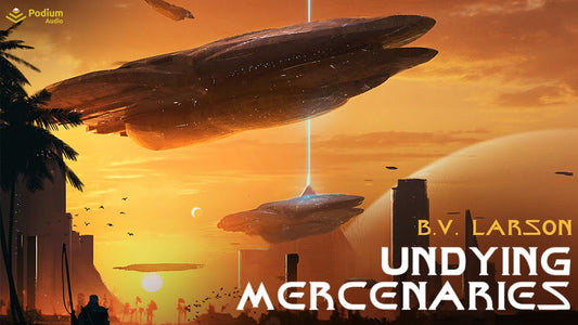 Undying Mercenaries Series bundle ( books 9-16) By: B. V. Larson-AUDIOBOOK/MP3