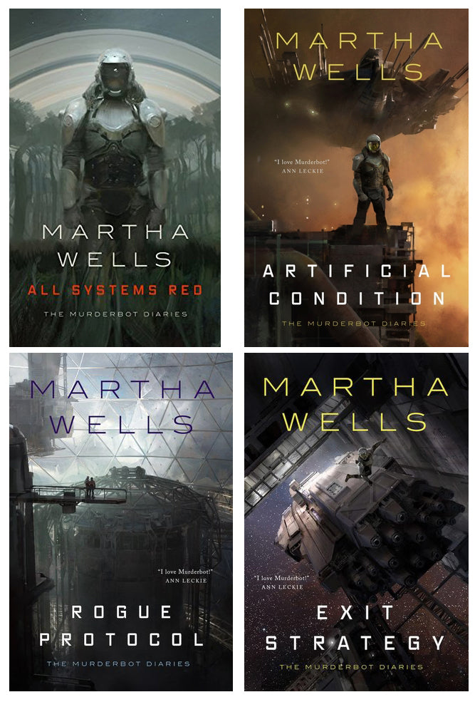 The Murderbot Diaries (book 1-4)-AUDIOBOOK/MP3