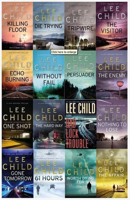 Jack Reacher COMPLETE SERIES include novellas(29 BOOKS) -AUDIOBOOK/MP3