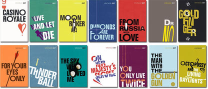 Ian Fleming-James Bond Collection(14books+ 2 bonus book{colonel sun &devil may care})-AUDIOBOOK/MP3
