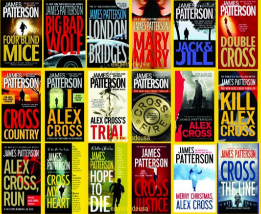 Alex Cross (novel series)( BOOKS 18-28)  by: James Patterson-AUDIOBOOK/MP3