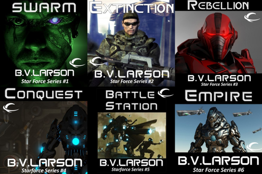 Star Force series(11 books plus a short story)  by B. V. Larson-AUDIOBOOK/MP3