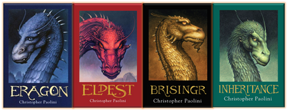 Inheritance Cycle series(4 books)by Christopher Paolini-AUDIOBOOK/MP3