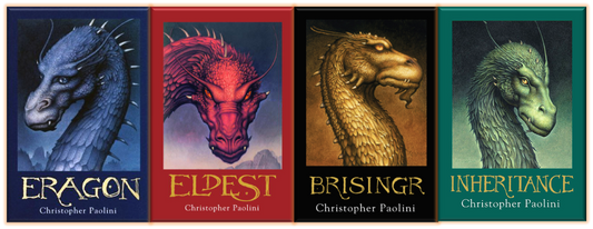 Inheritance Cycle series(4 books)by Christopher Paolini-AUDIOBOOK/MP3